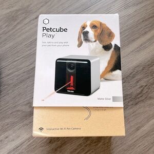 ☀️HP ☀️Petcube Play, Matte Silver. Used.